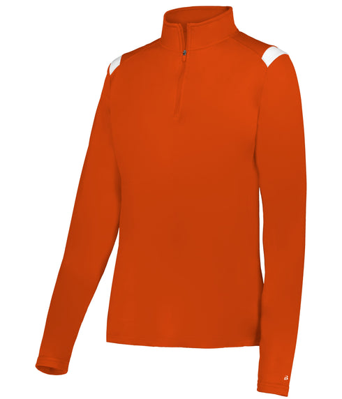 Badger Sport Ladies On The Rise 1/4 Zip Pullover